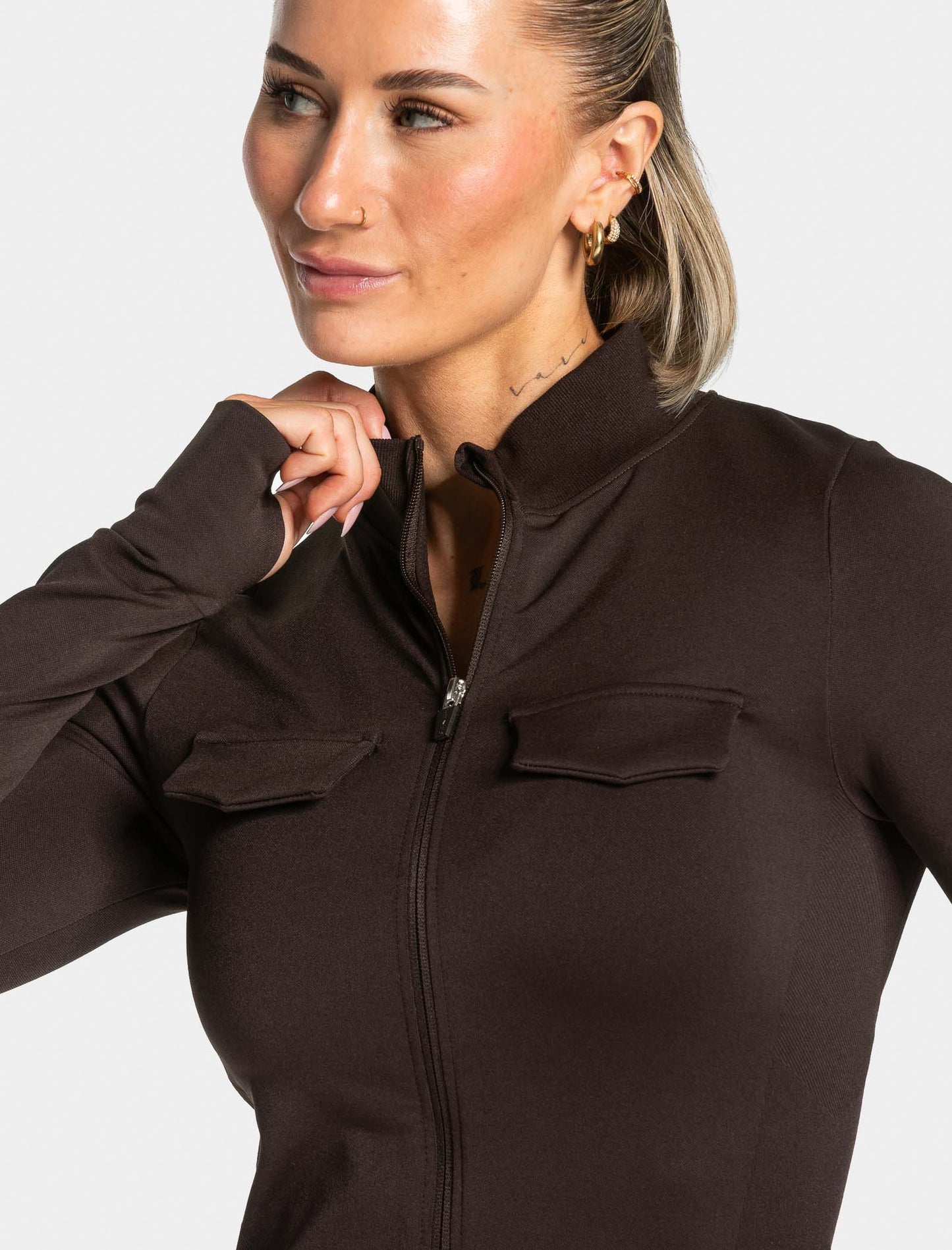 Lift Cargo Zip Jacket ‘Dark Chocolate’