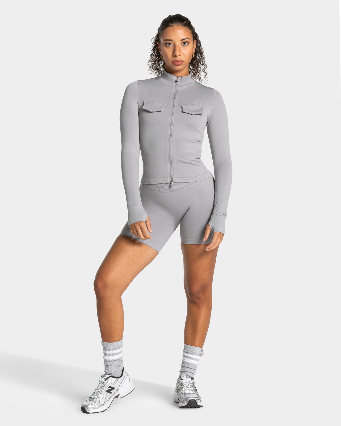 Lift Cargo Zip Jacket ‘Light Grey’