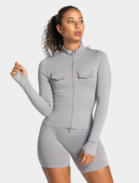 Lift Cargo Zip Jacket ‘Light Grey’