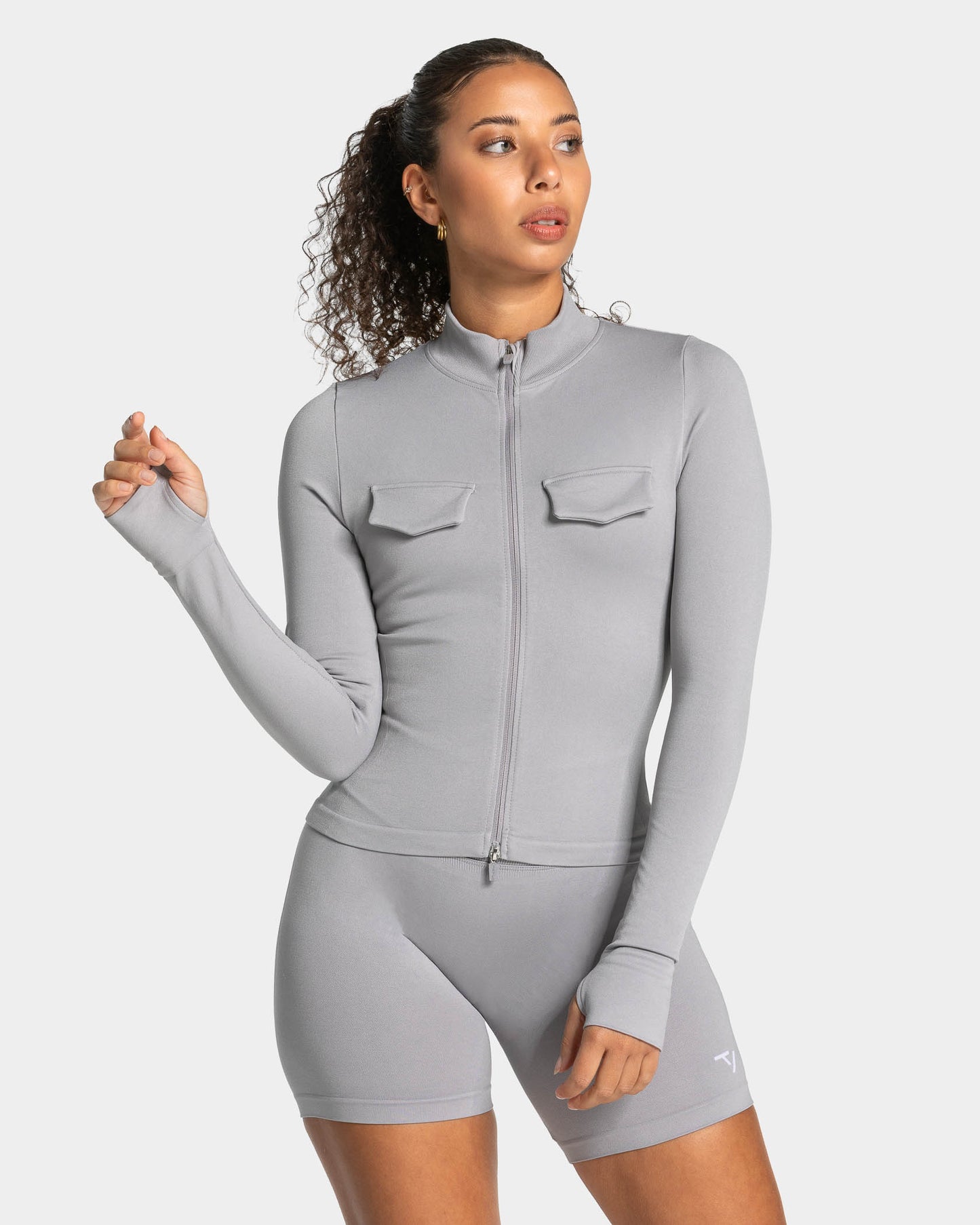 Lift Cargo Zip Jacket ‘Light Grey’