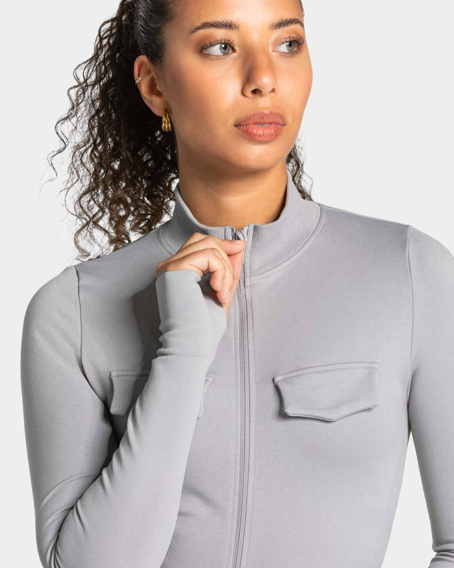 Lift Cargo Zip Jacket ‘Light Grey’