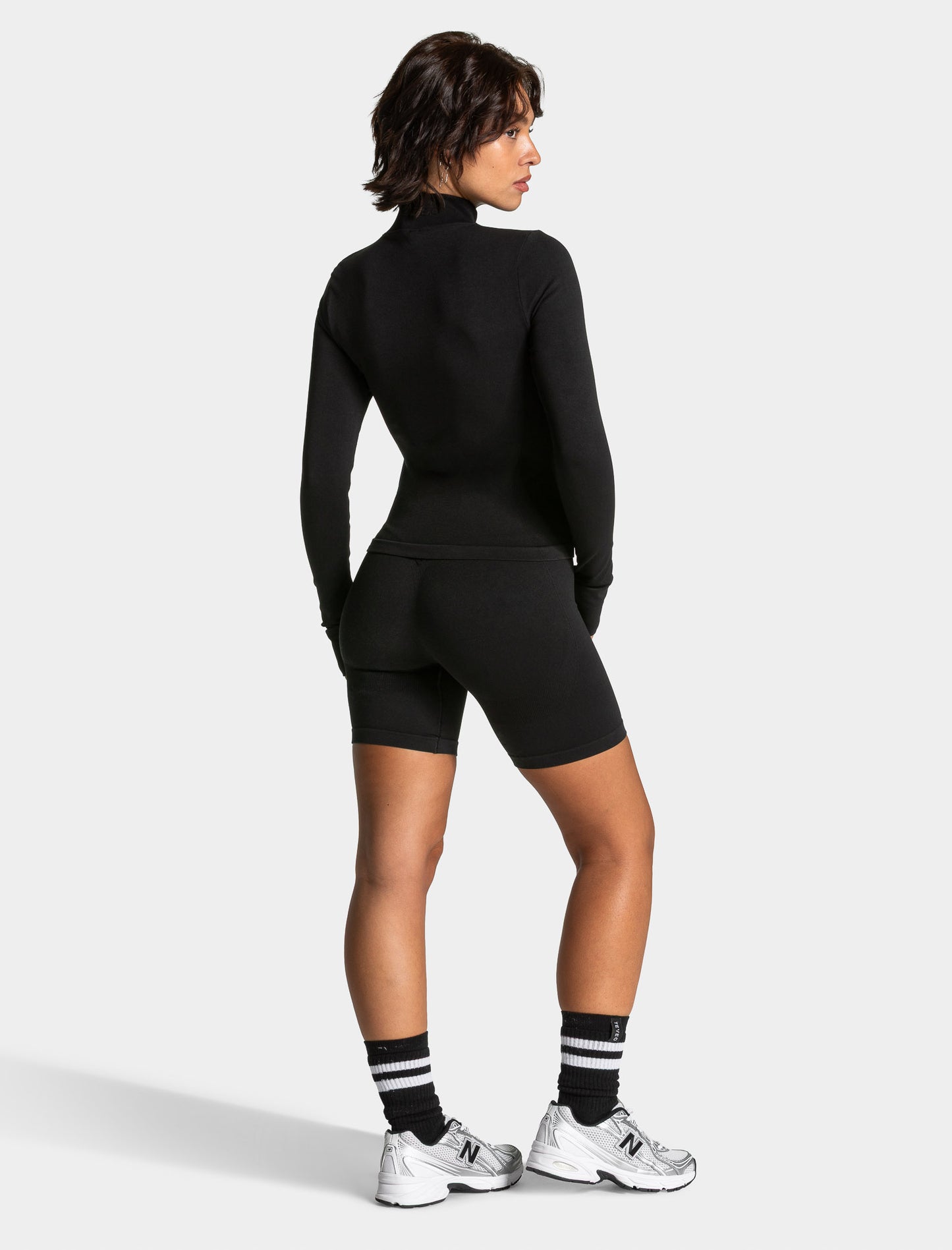 Giacca cargo Lift con cerniera "Nero"