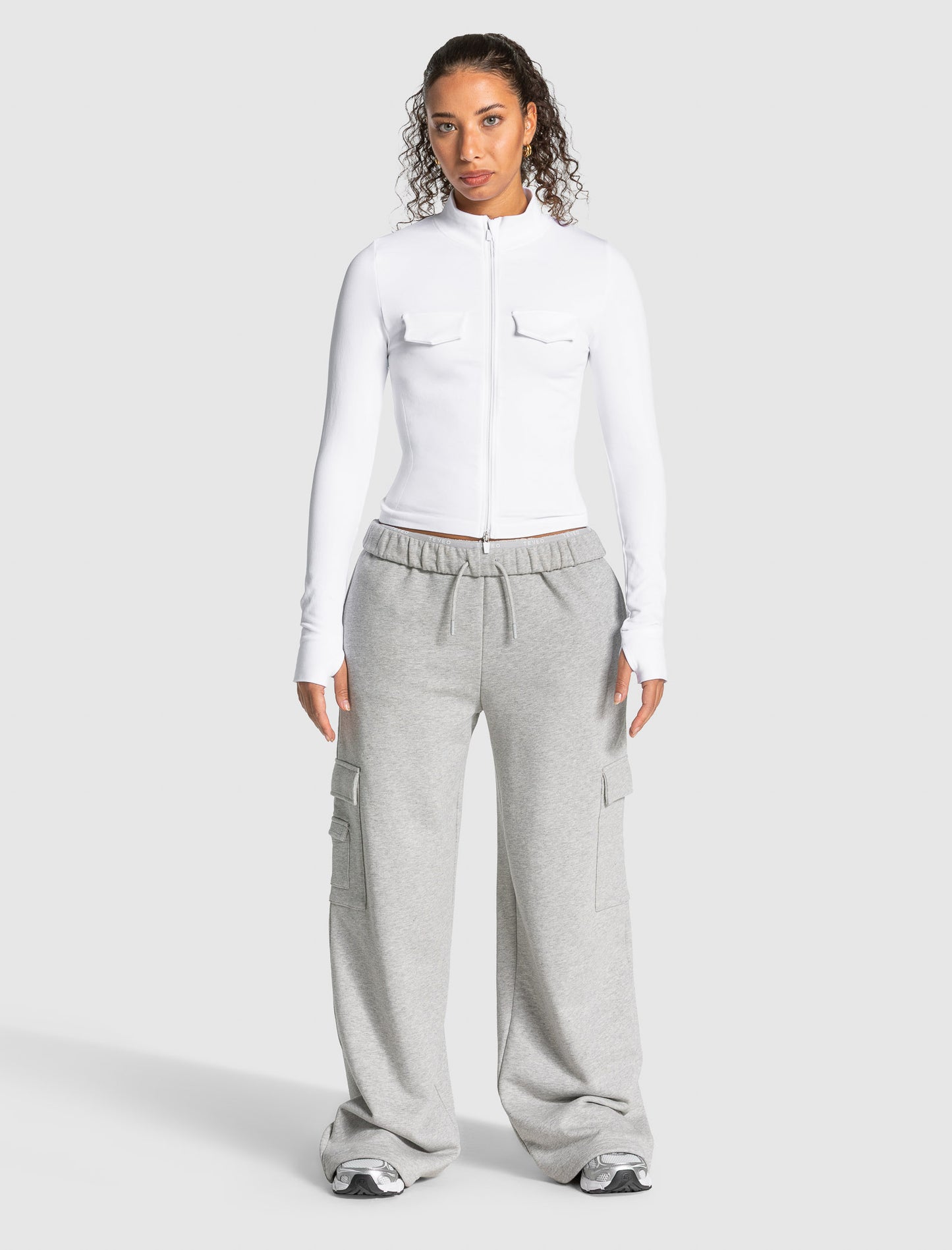 Lift Cargo Zip Jacket ‘White’