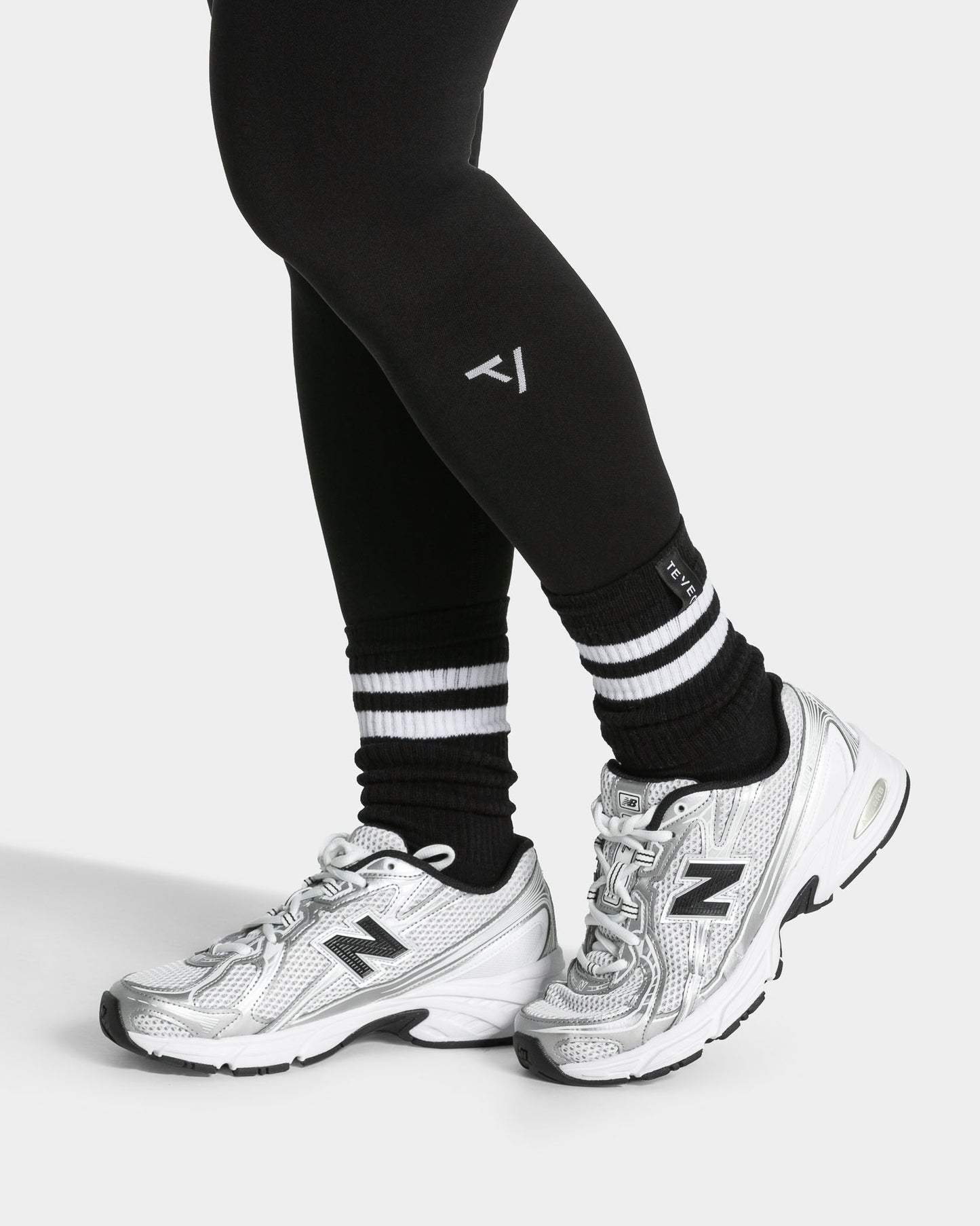 Calcetines Lift Chunky (pack de dos) «negro/blanco»