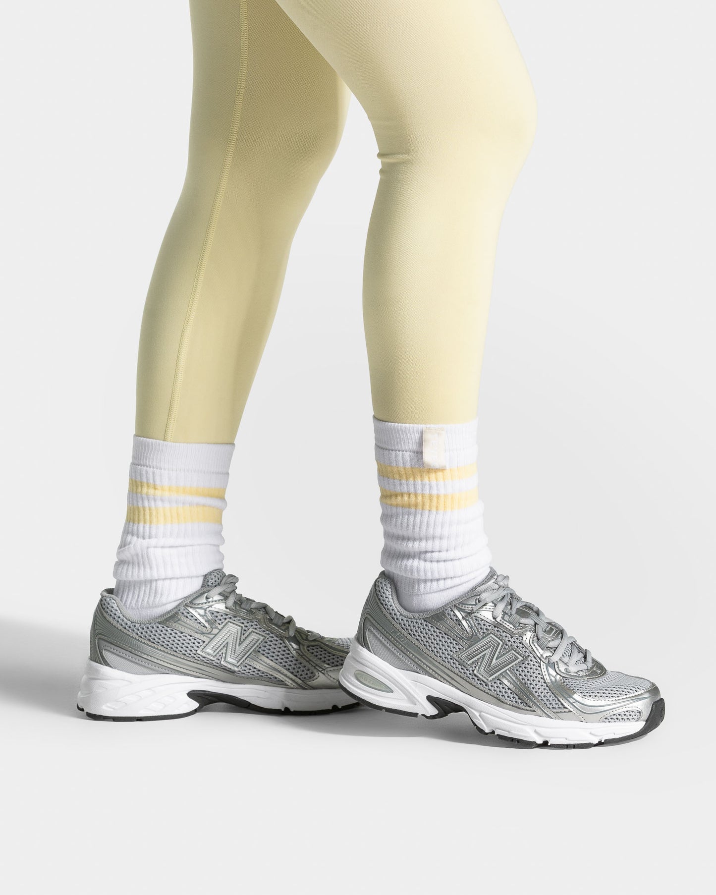 Calcetines Lift Chunky (pack de dos) «Butter Yellow»
