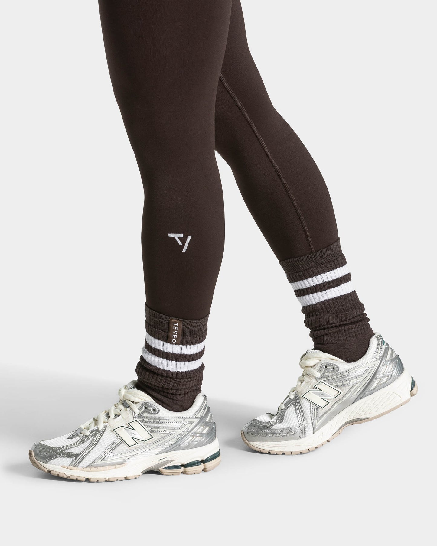 Calcetines Lift Chunky (pack de dos) «Dark Chocolate»