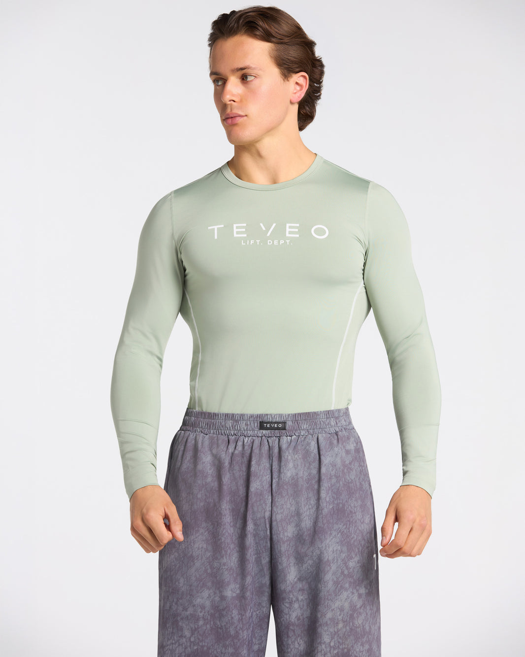 LIFT. DEPT. Fitted Longsleeve "Sage Green"