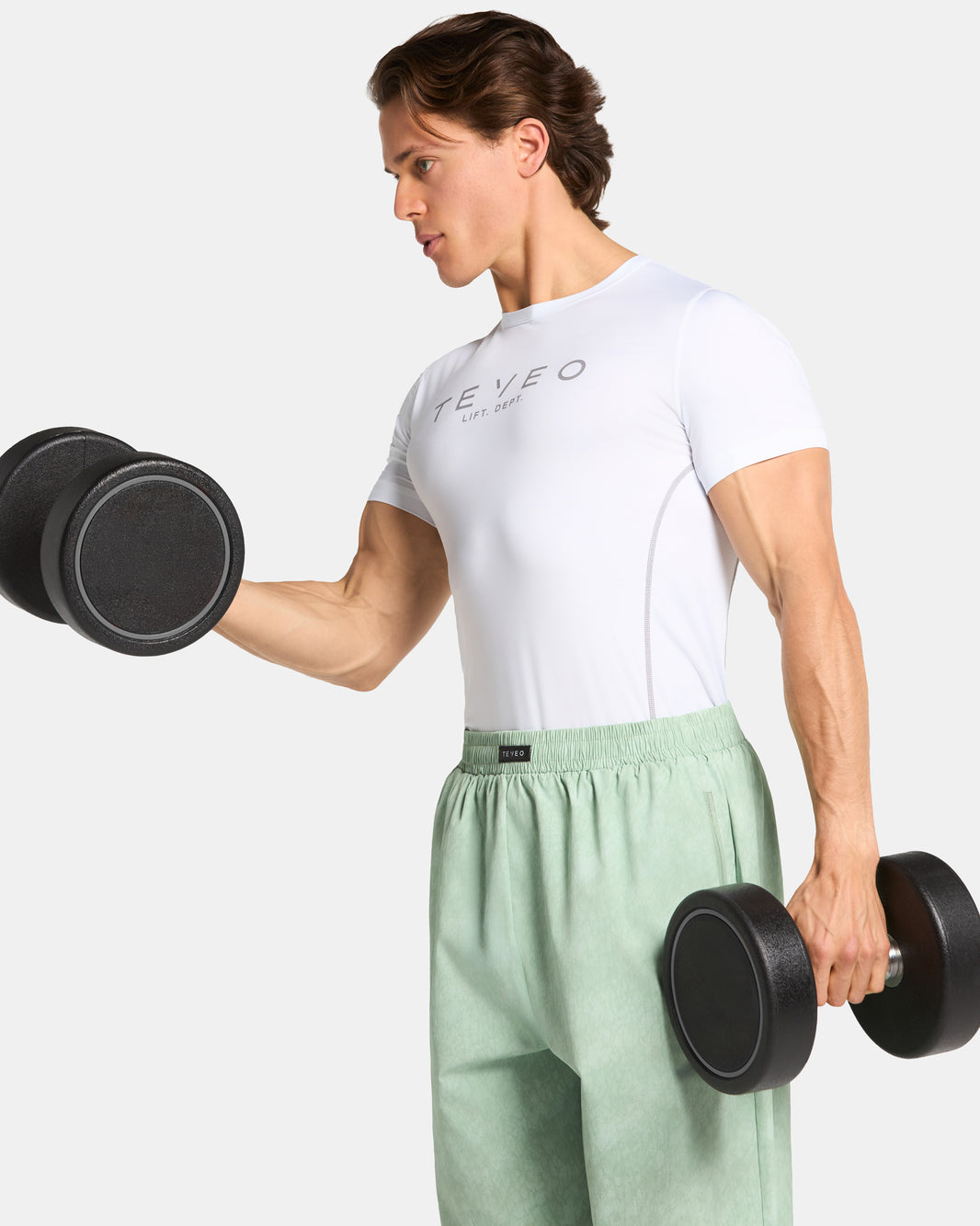 T-shirt moulant LIFT. DEPT. « Blanc »
