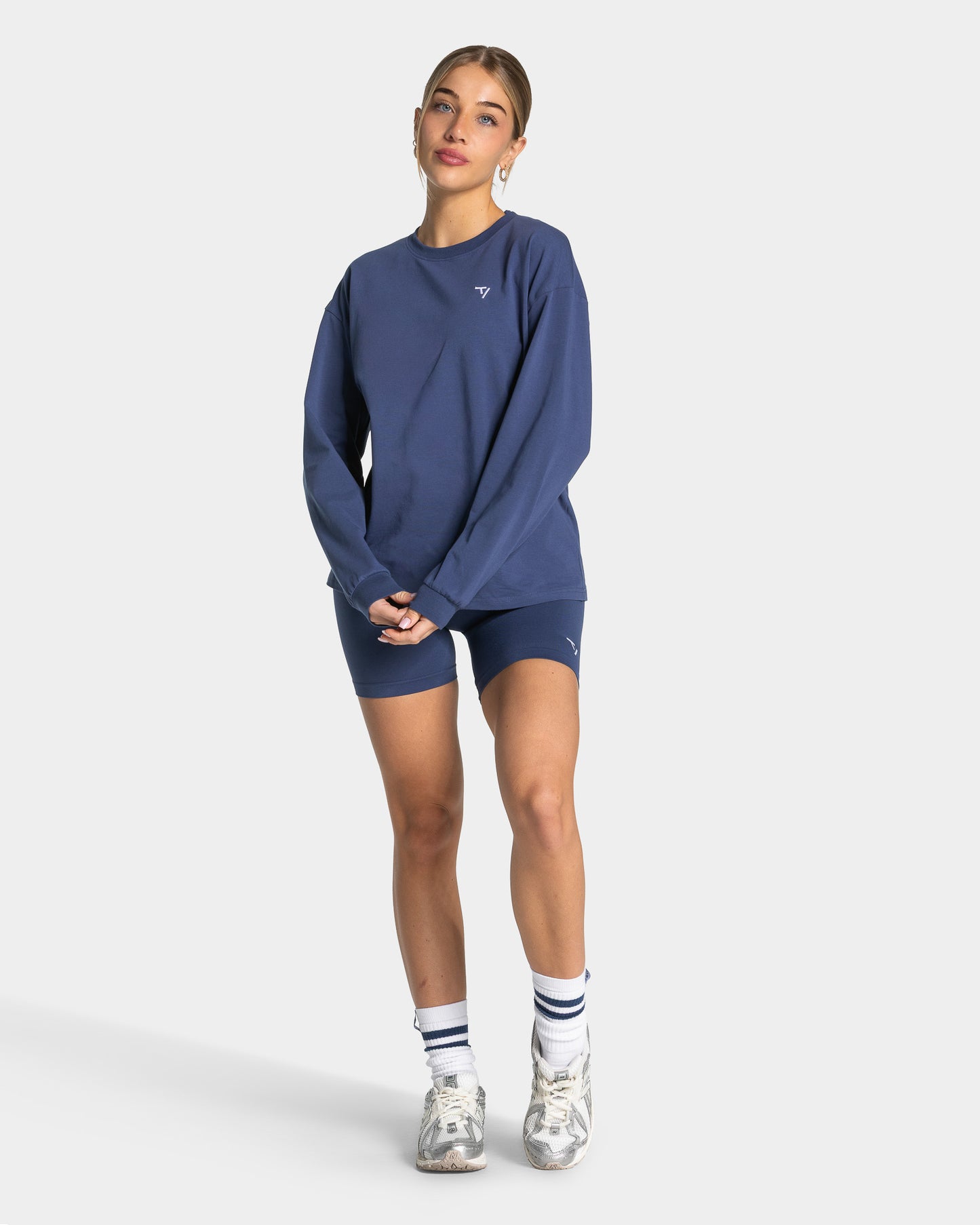 Koszulka z długim rękawem Lift „Indigo”