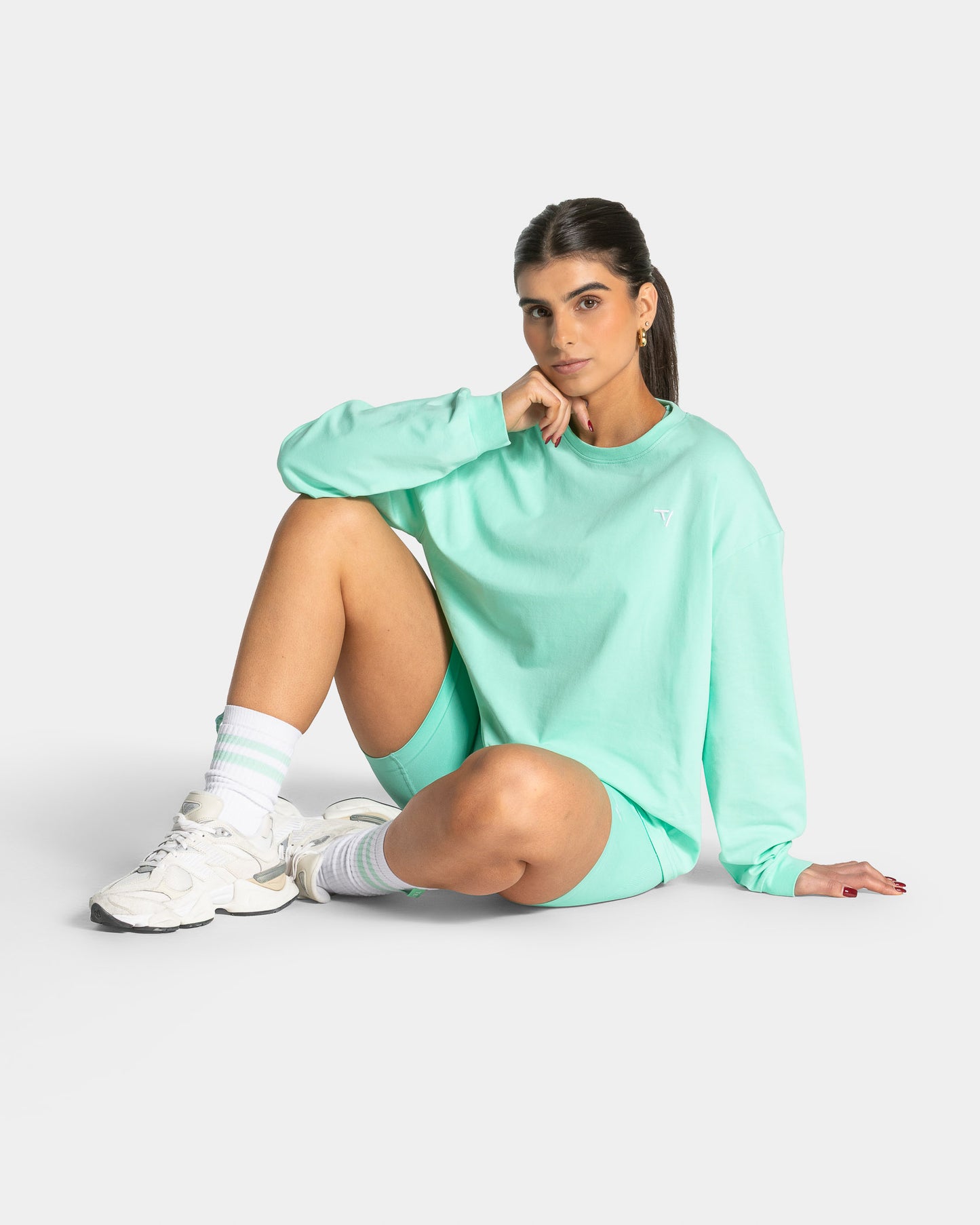 Koszulka z długim rękawem Lift „Mint”