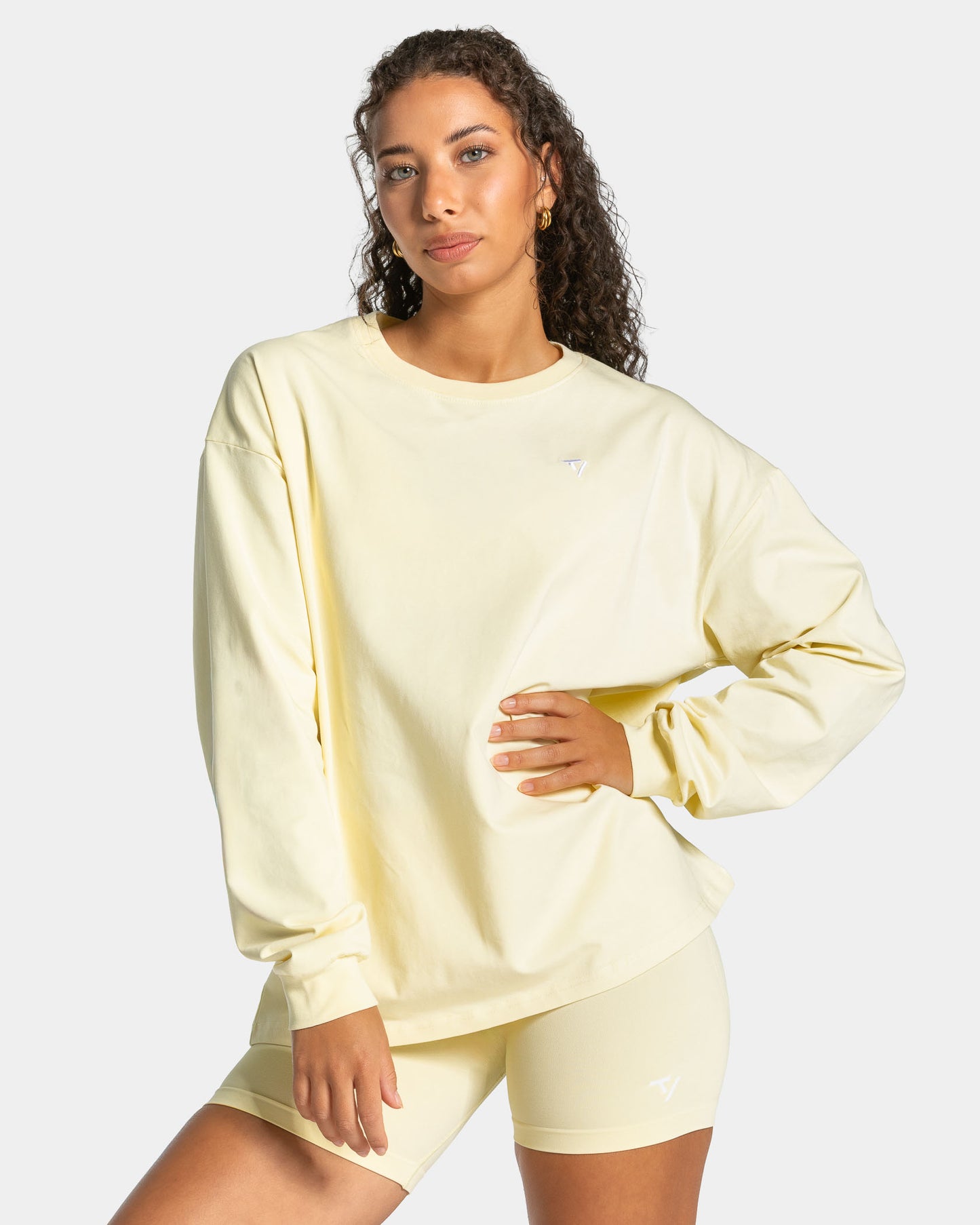 Camiseta de manga larga Lift «Butter Yellow»