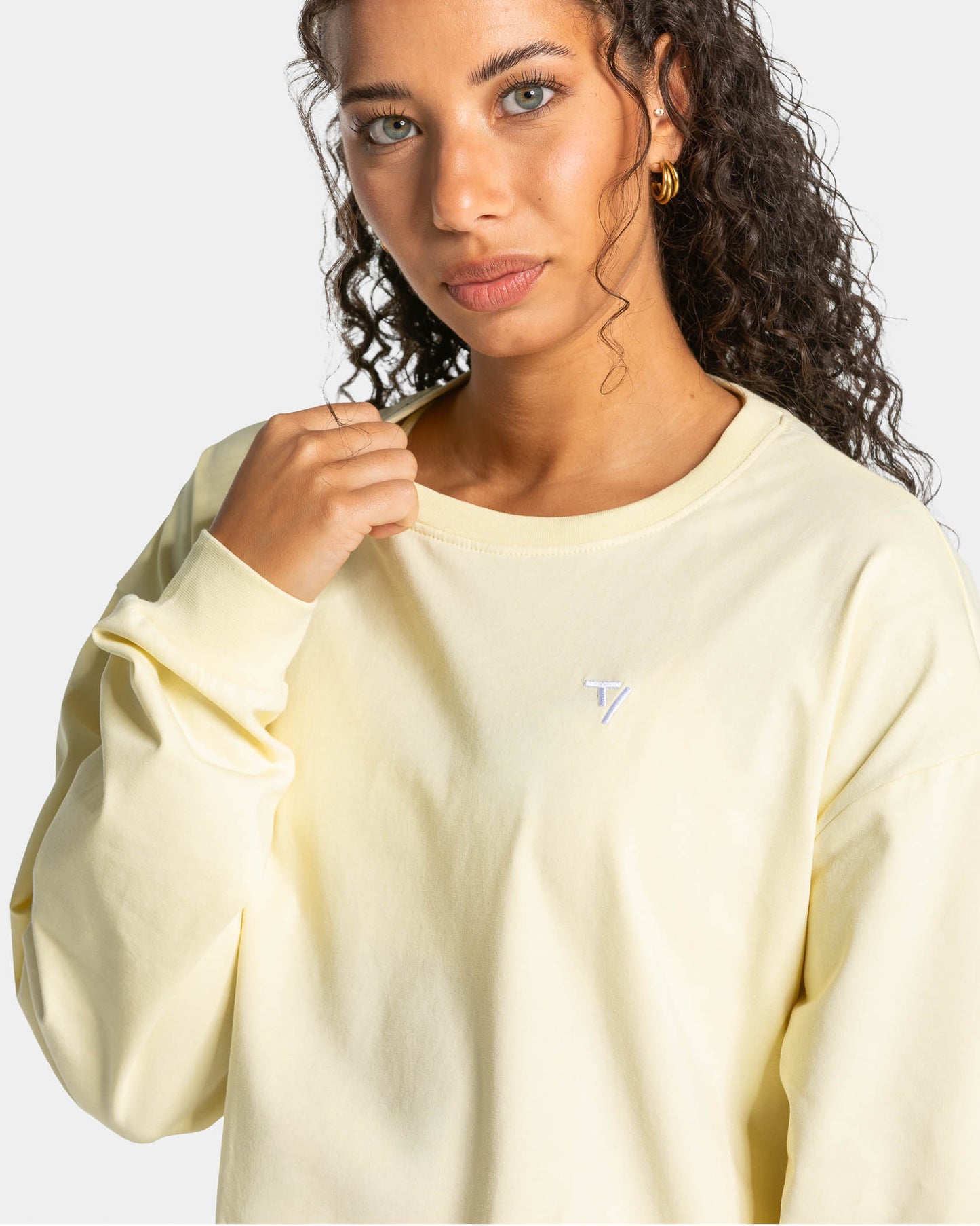 Camiseta de manga larga Lift «Butter Yellow»