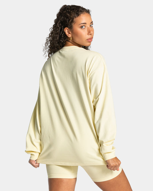 Maglia a manica lunga Lift “Butter Yellow"