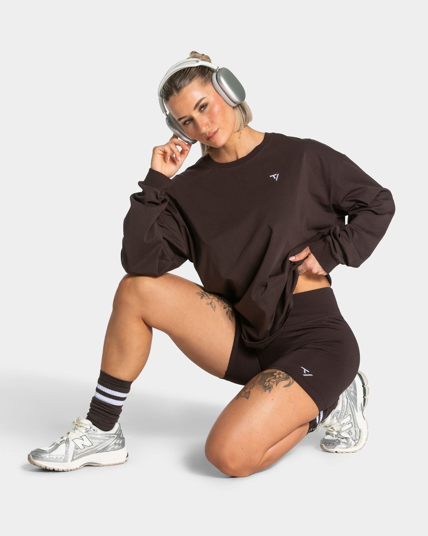 Maglia a manica lunga Lift “Dark Chocolate"