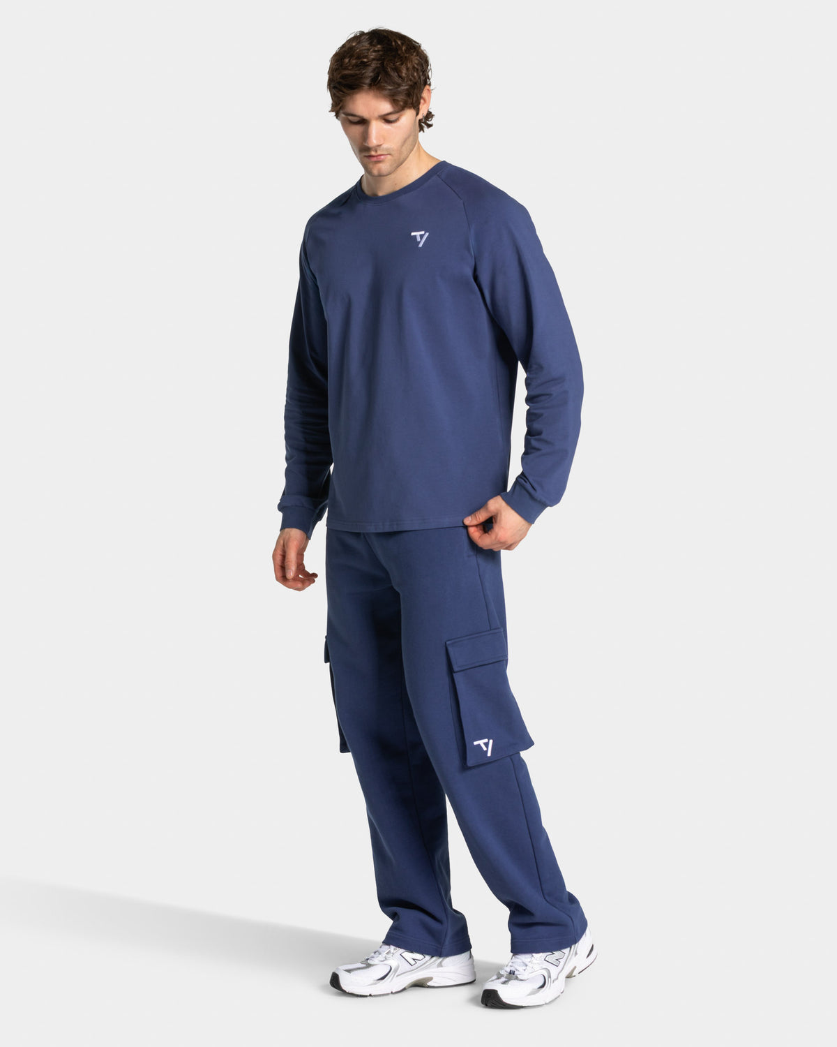 Lift Wide Leg Cargo Joggers ‘Indigo’