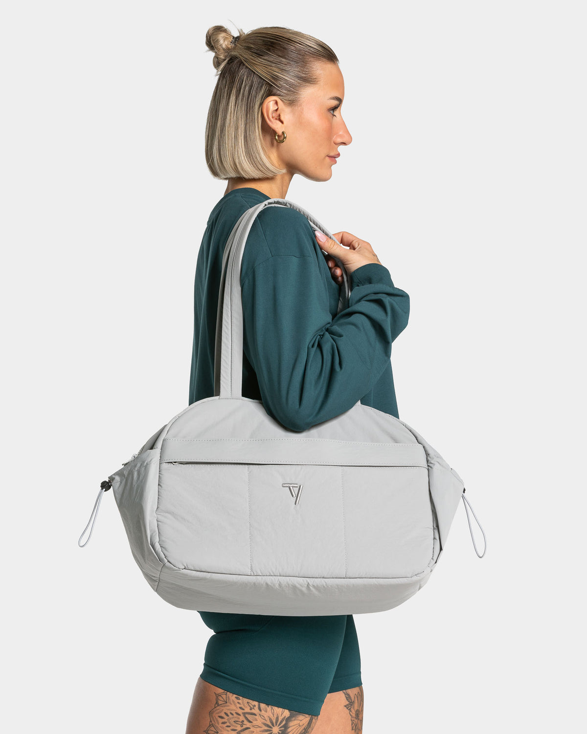 Borsa da palestra Lift Puffy “Grigio Chiaro”