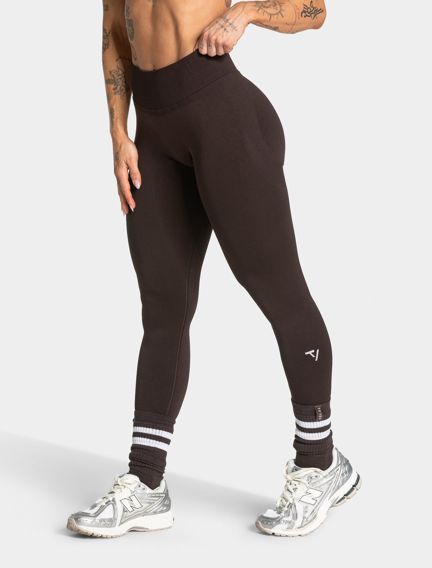 Lift Sculpt Scrunch Leggings ‘Dark Chocolate’