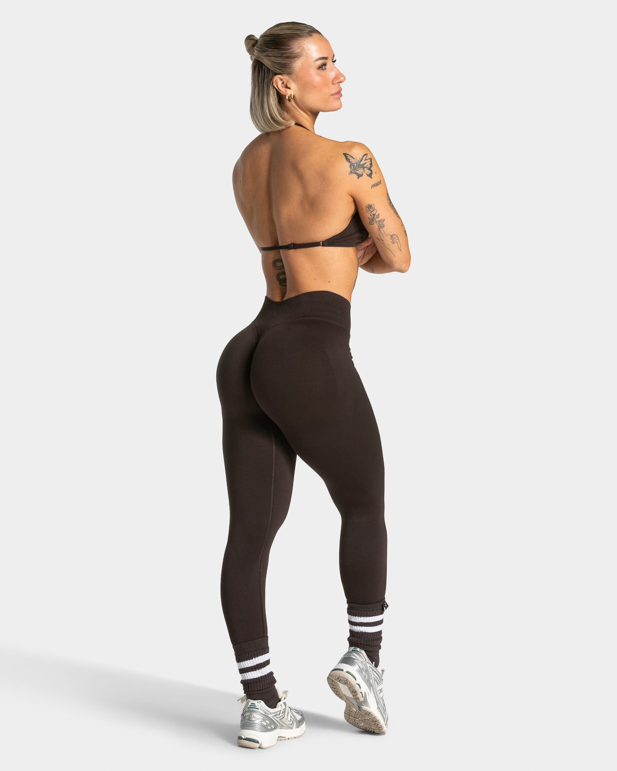 Lift Sculpt Scrunch Leggings ‘Dark Chocolate’