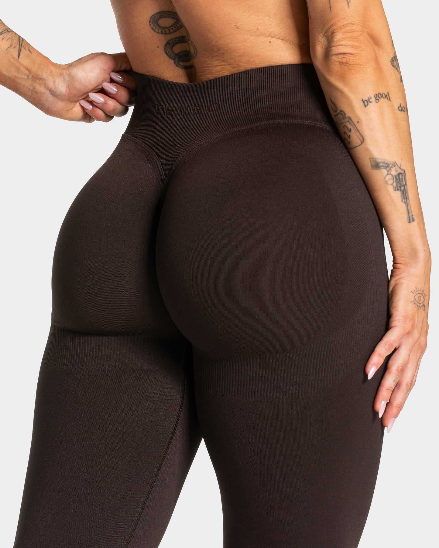 Lift Sculpt Scrunch Leggings ‘Dark Chocolate’