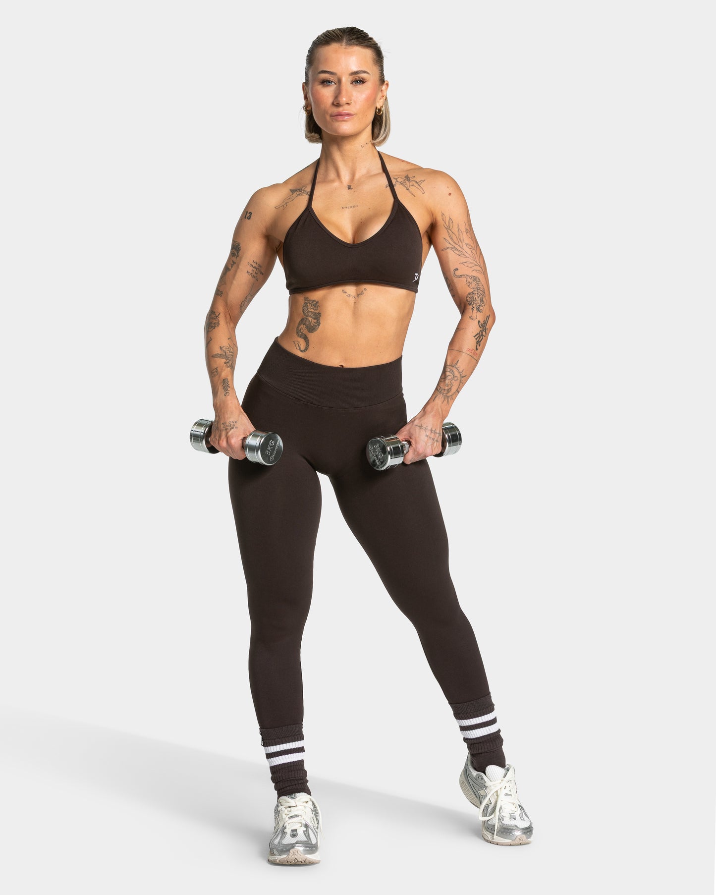 Lift Sculpt Scrunch Leggings ‘Dark Chocolate’