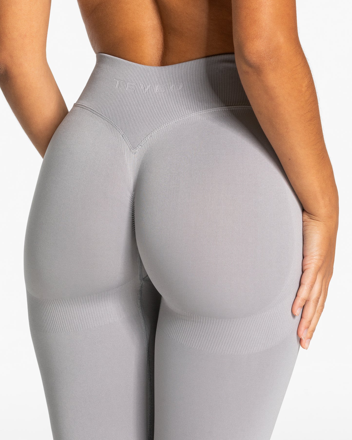 Legginsy Lift Sculpt Scrunch „Jasnoszary”