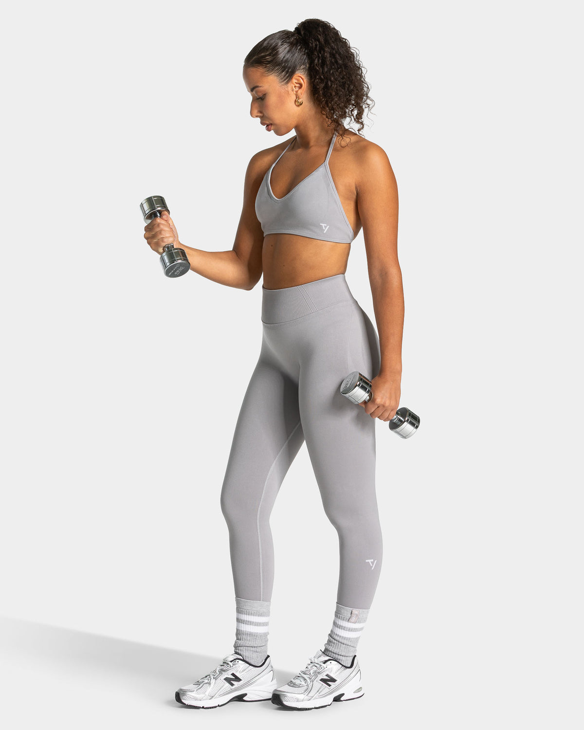 Lift Sculpt Scrunch Leggings ‘Light Grey’