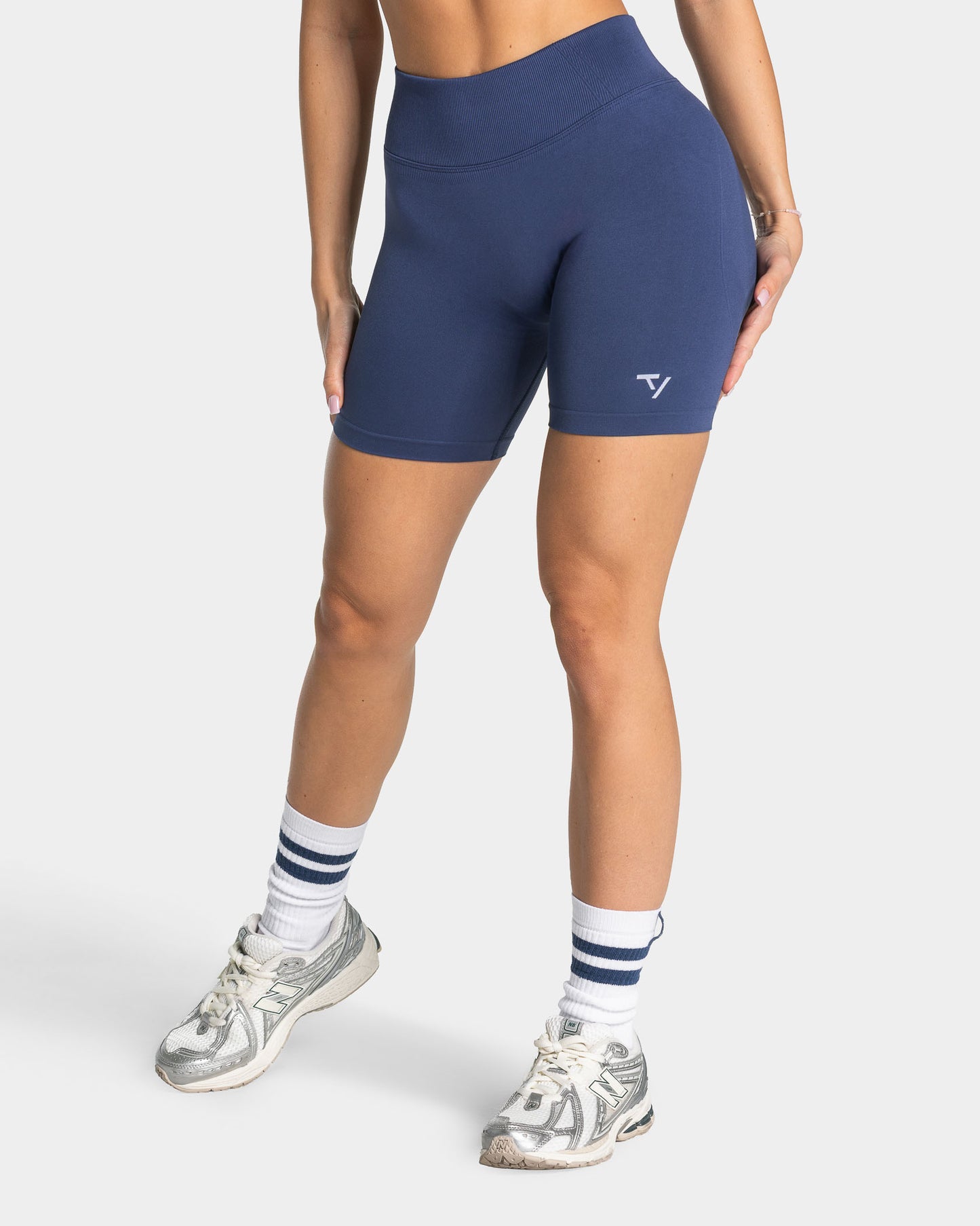 Szorty Lift Sculpt Scrunch „Indigo”