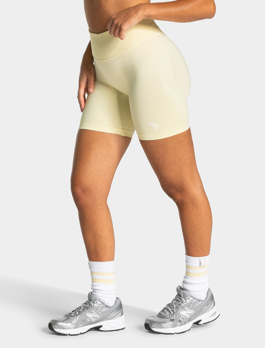 Lift Sculpt Scrunch Shorts ‘Butter Yellow’