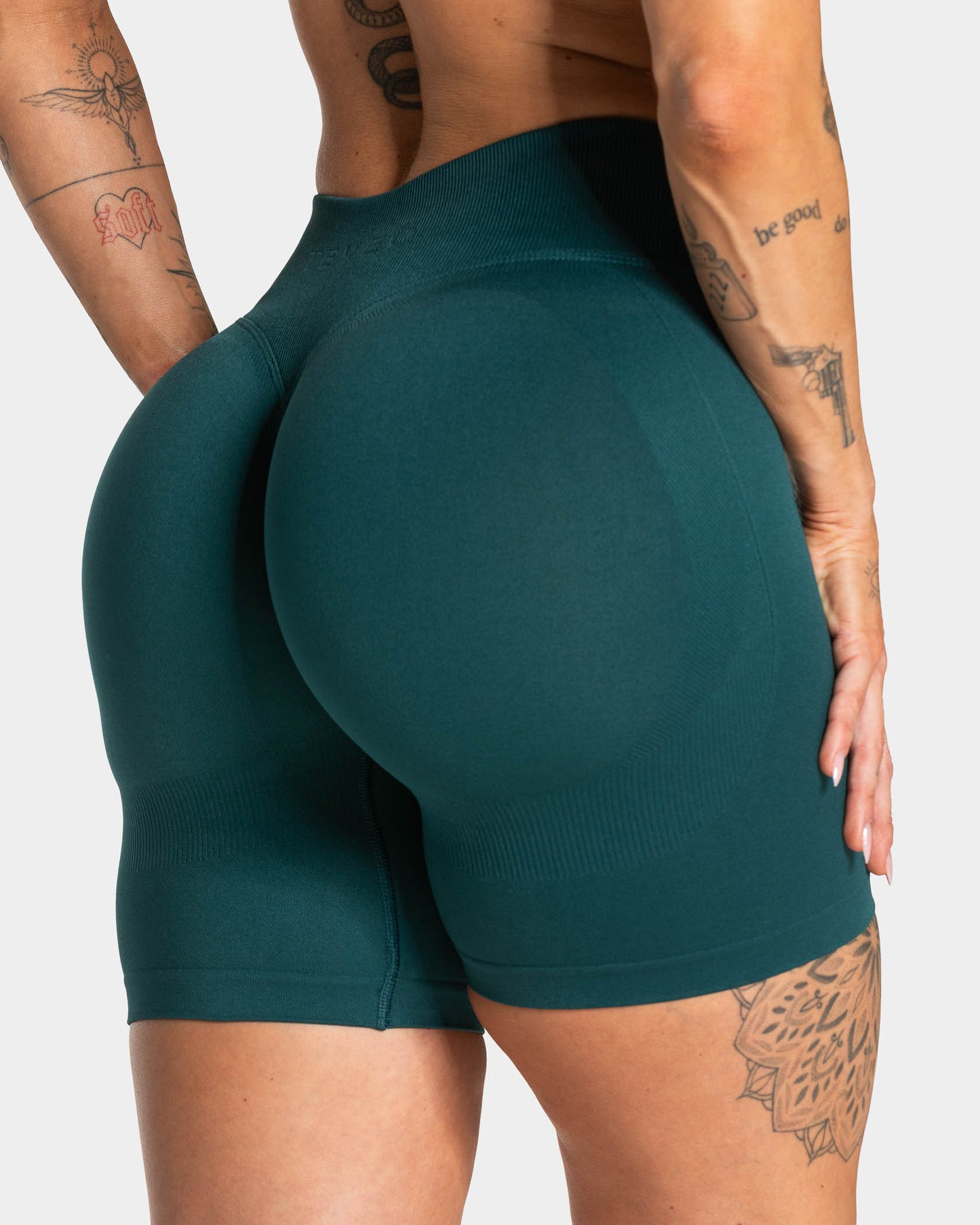 Szorty Lift Sculpt Scrunch „Teal”