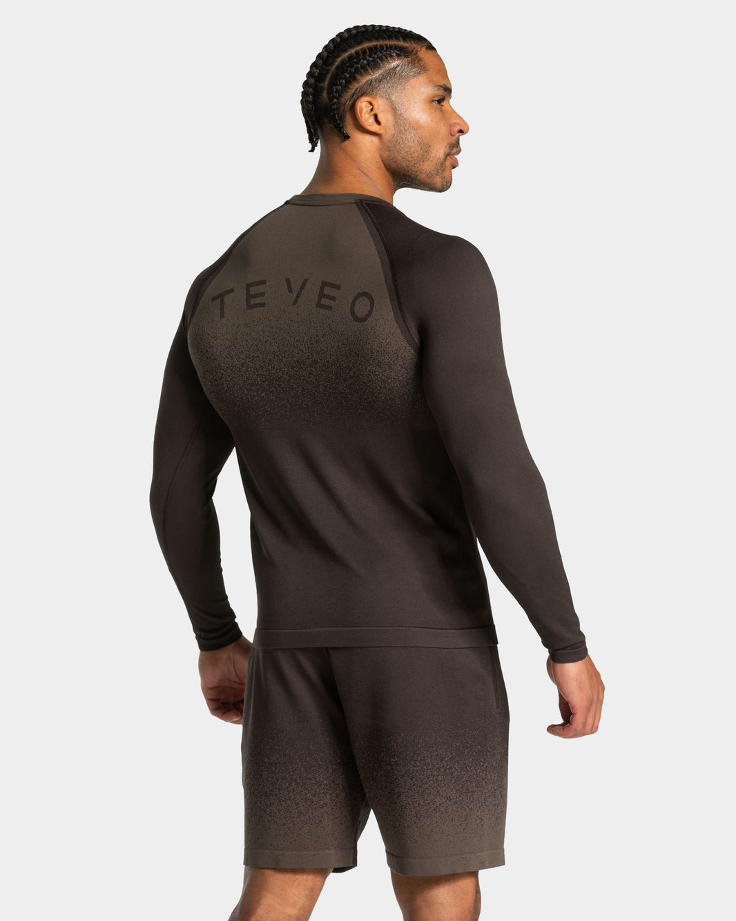 Maglia a manica lunga Lift Seamless “Dark Chocolate"