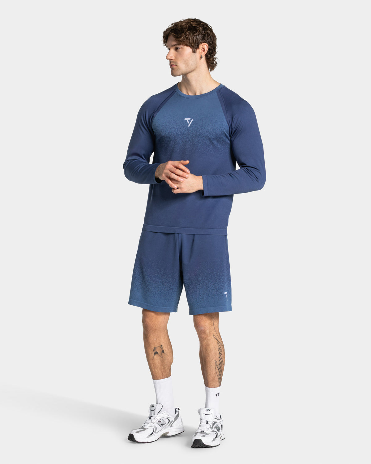 Maglia manica lunga Lift Seamless “Indaco"