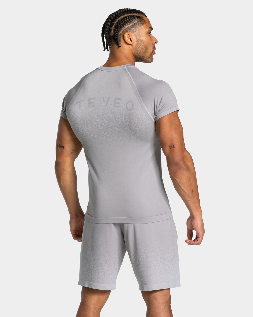 T-shirt Lift Seamless "Grigio chiaro"