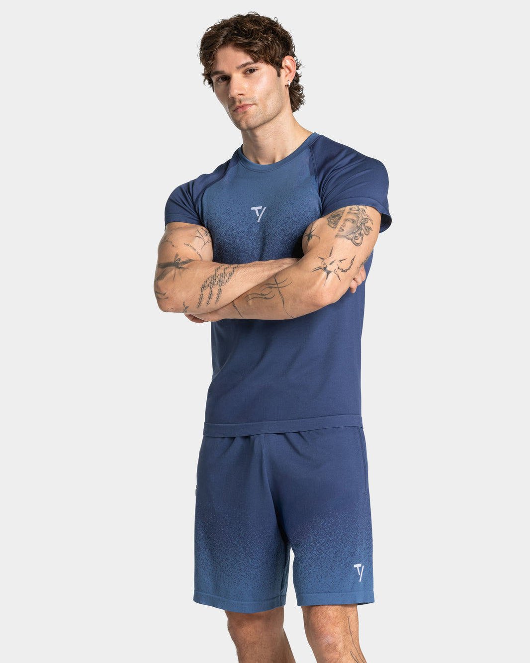 T-Shirt Lift Seamless “Indaco"