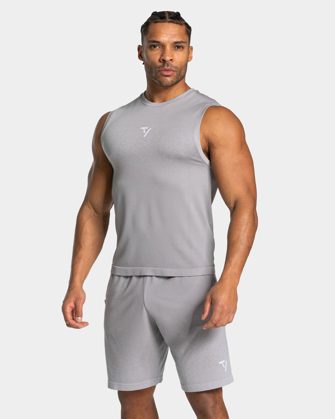 Canotta Lift Seamless "Grigio chiaro"