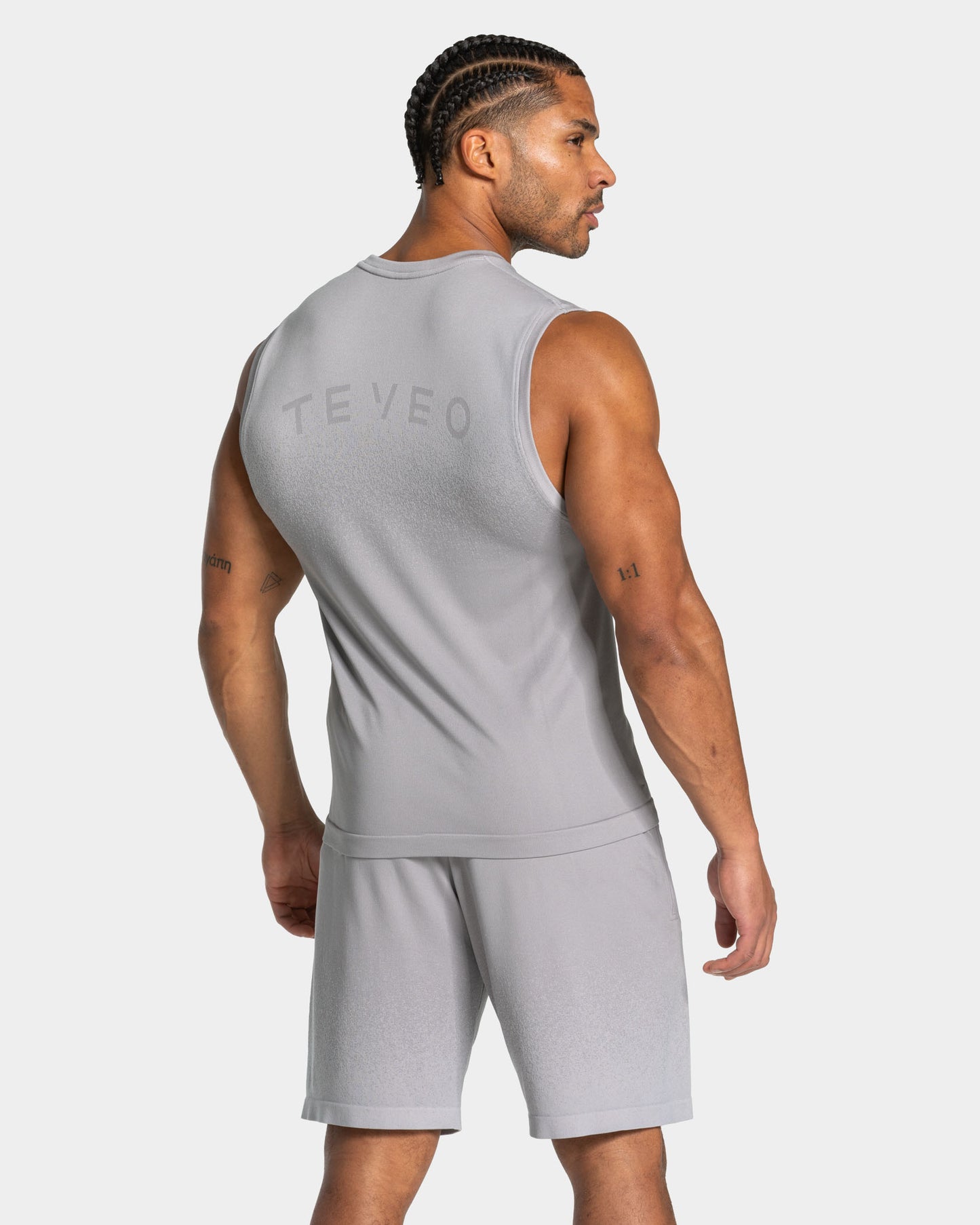 Lift Seamless Tank ‘Light Grey’