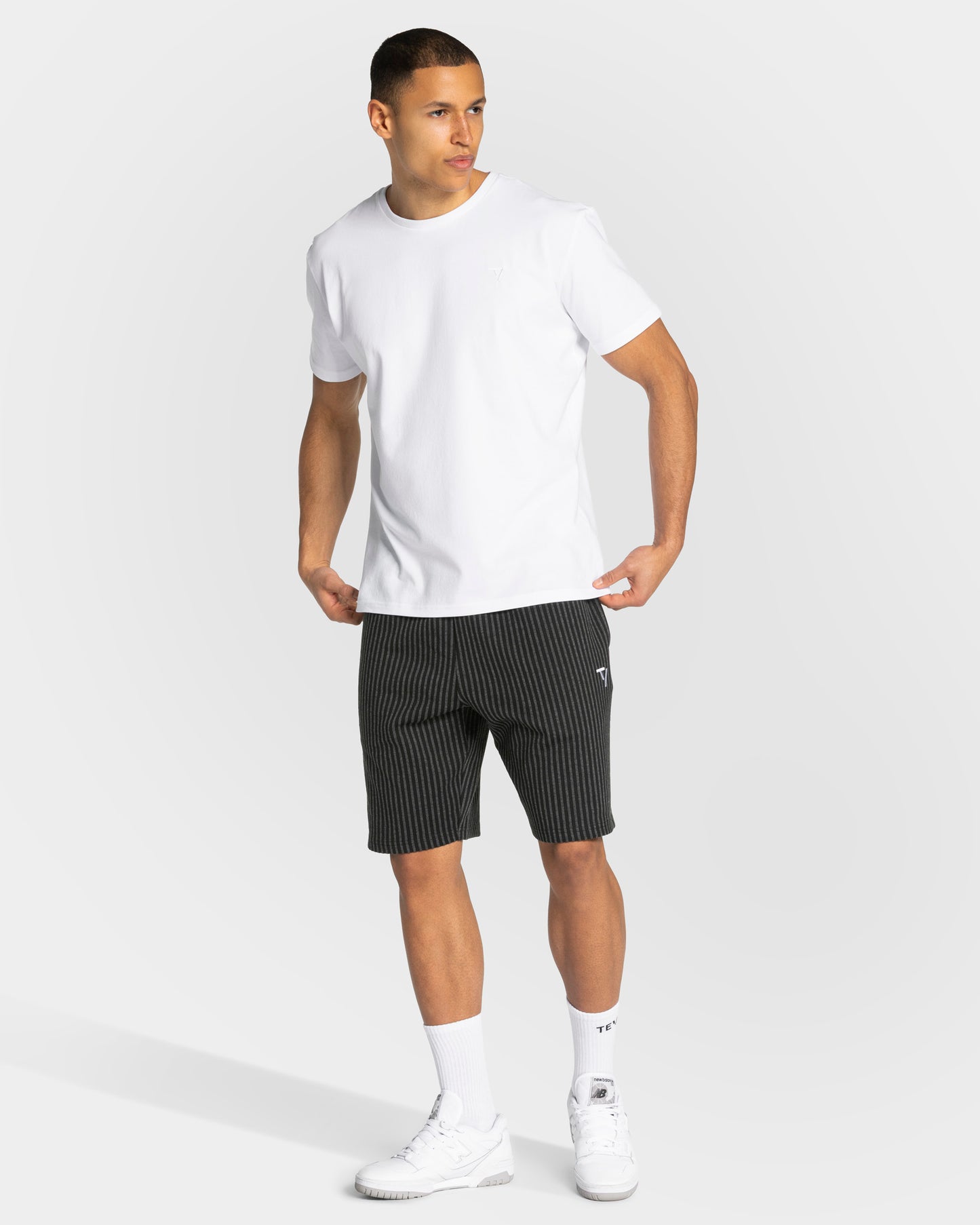 Lift Shorts "Antracyt Stripe"