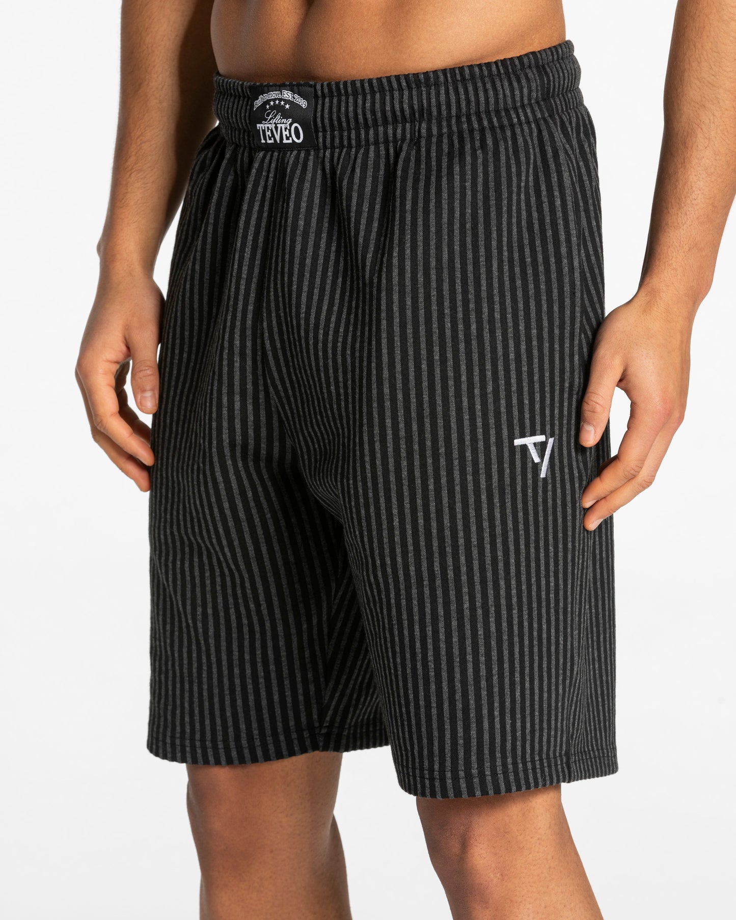 Lift Shorts "Anthrazit Stripe"