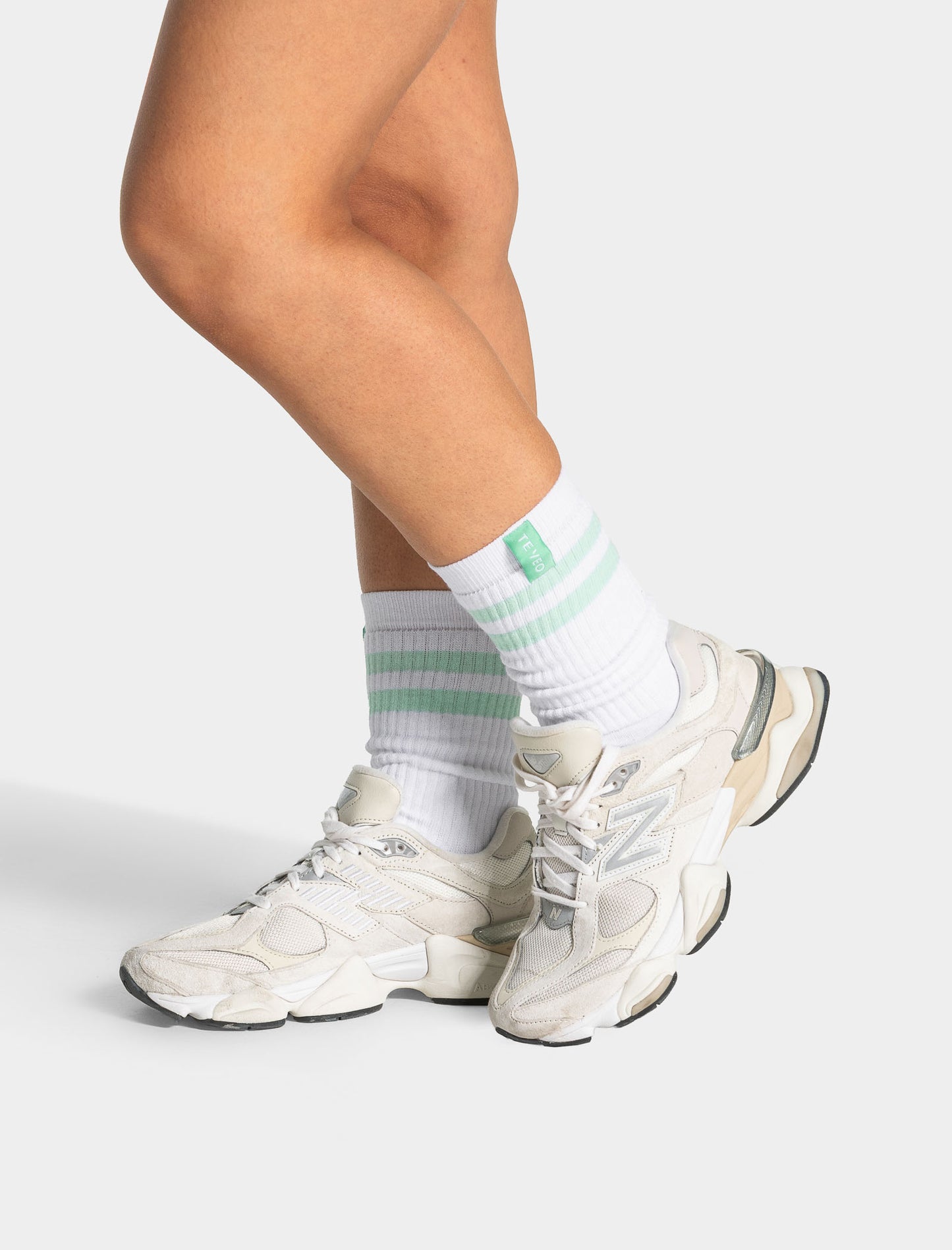 Chaussettes XXL Lift (2 paires) « menthe/blanc »