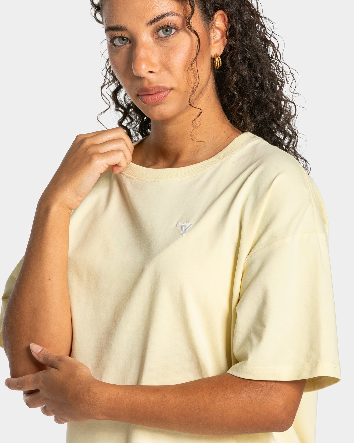 T-shirt Lift „Butter yellow”