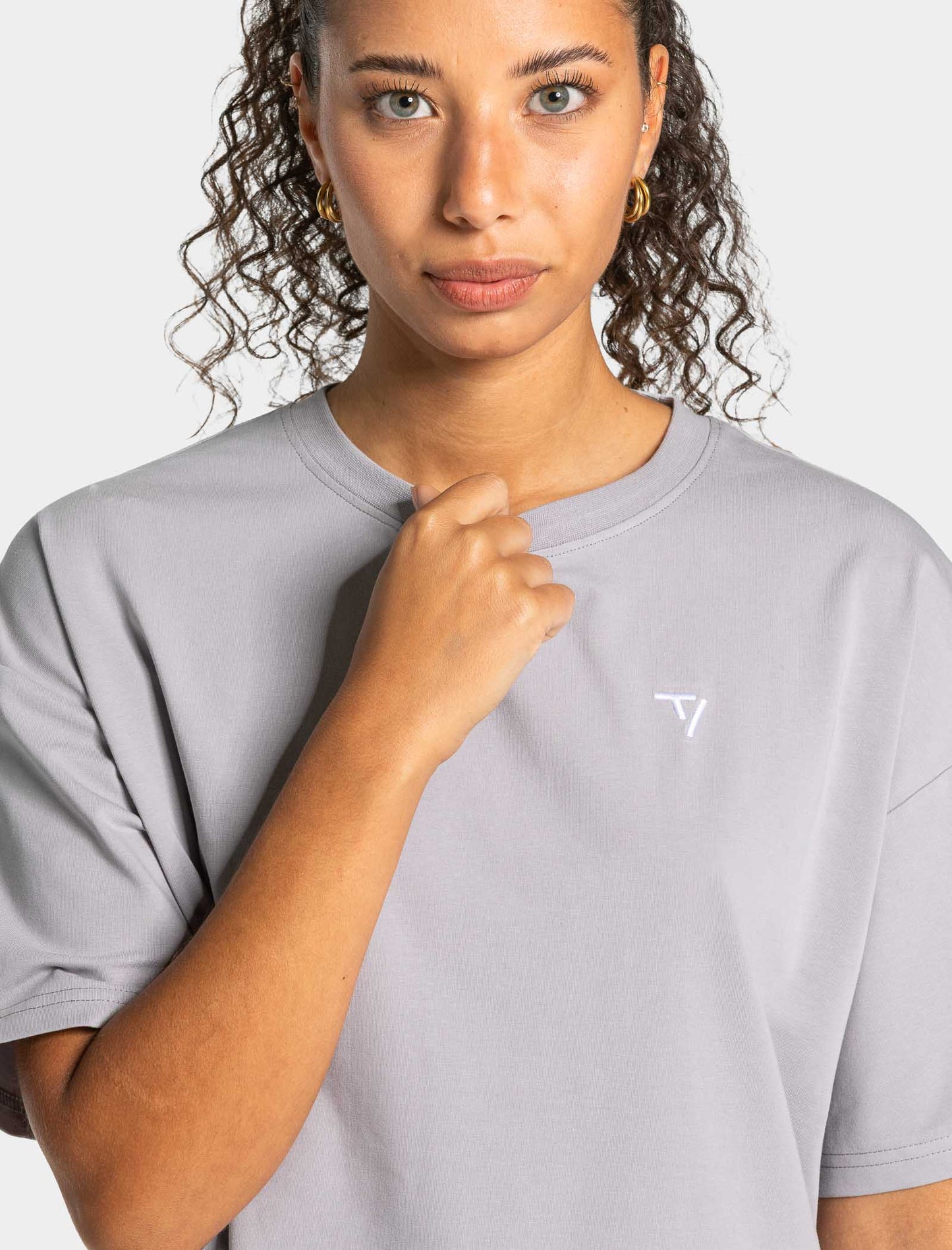 T-shirt Lift „Jasnoszary”