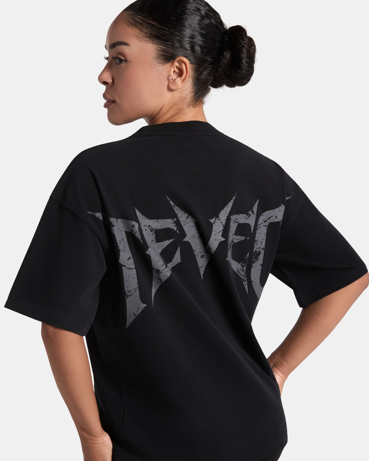 T-shirt oversize Lift „Czarny”