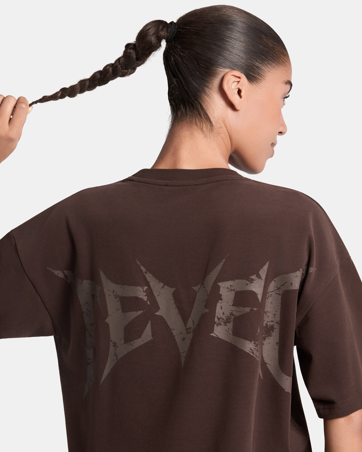 T-shirt oversize Lift « Espresso »
