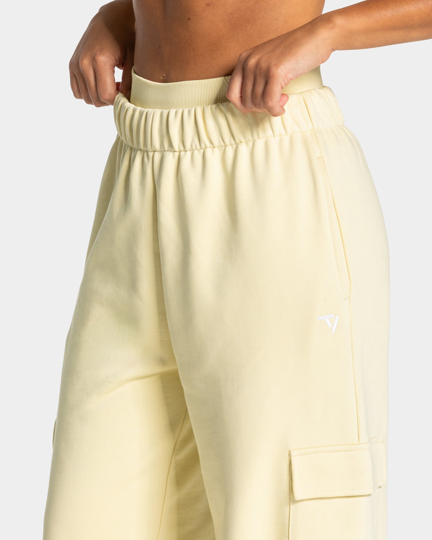 Pantalon de jogging cargo Wide Leg Lift « Butter Yellow »