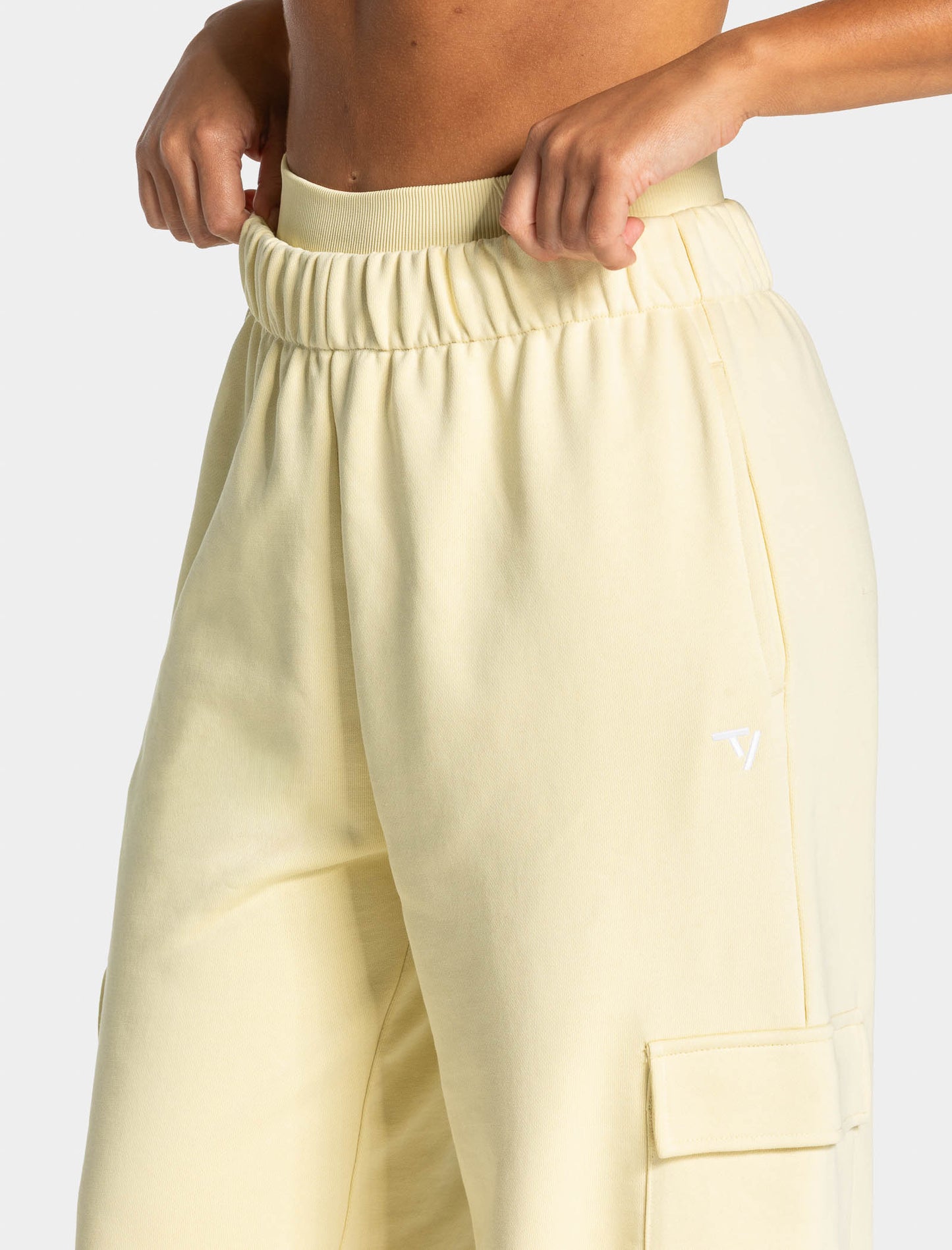Lift Wide Leg Cargo Joggers ‘Butter Yellow’