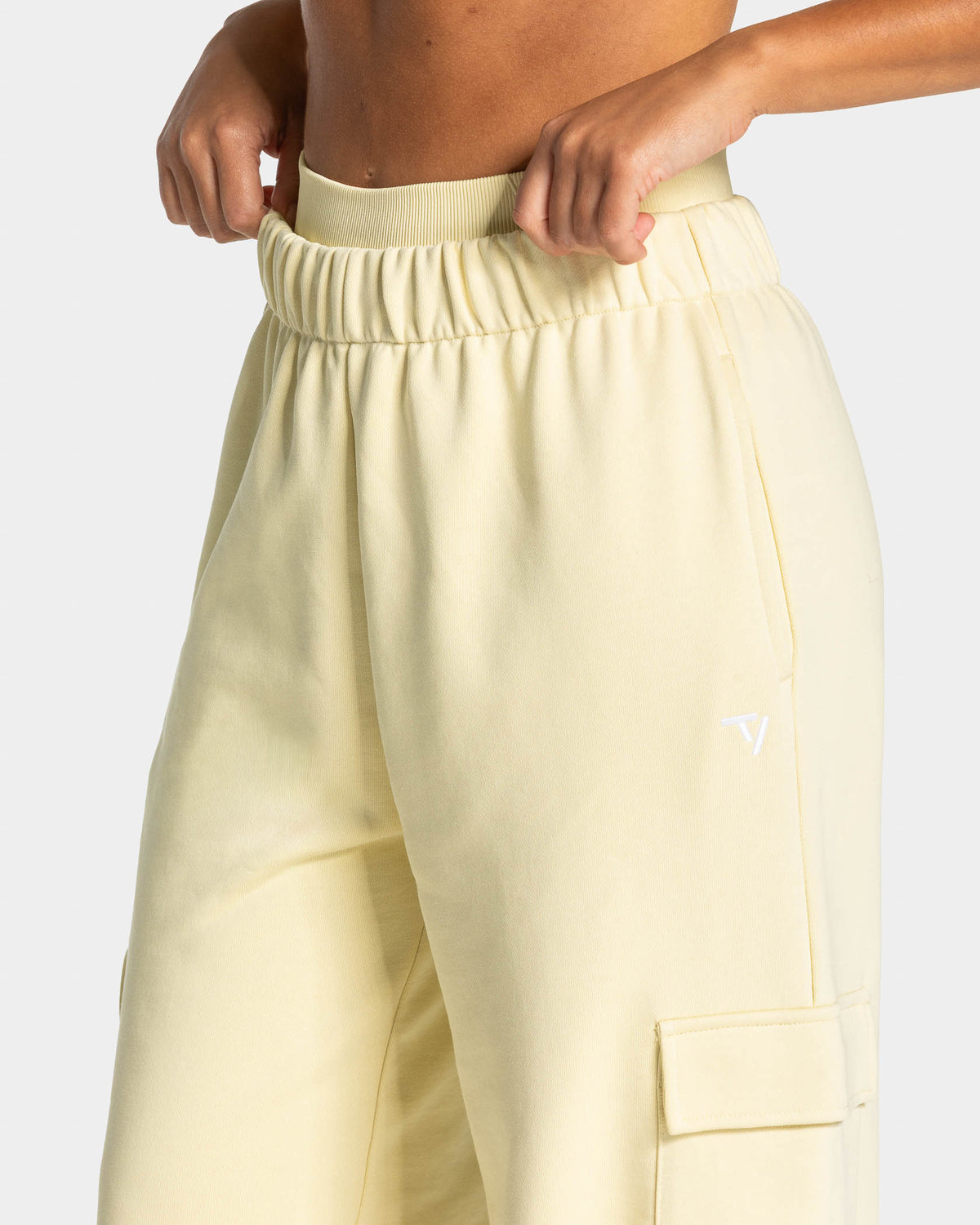 Lift Wide Leg Cargo Joggers ‘Butter Yellow’