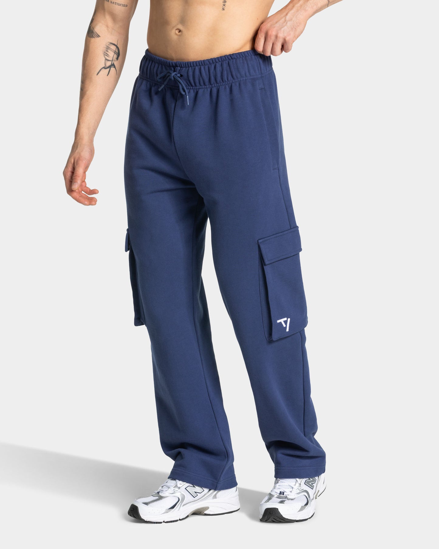 Lift Wide Leg Cargo Joggers ‘Indigo’