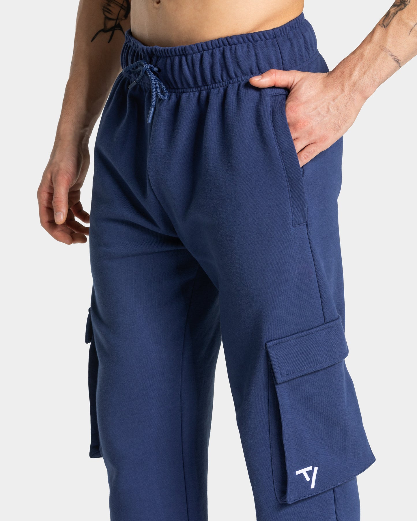 Lift Wide Leg Cargo Joggers ‘Indigo’
