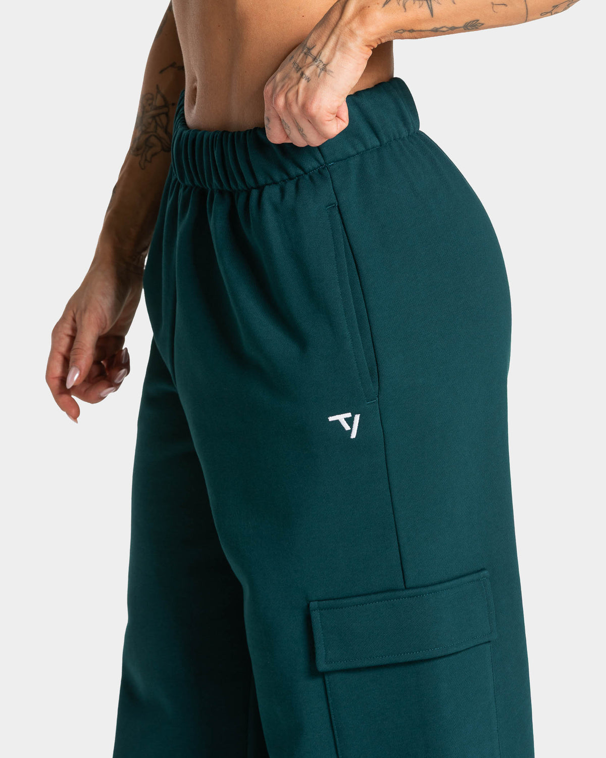 Lift Wide Leg Cargo Joggers ‘Teal’