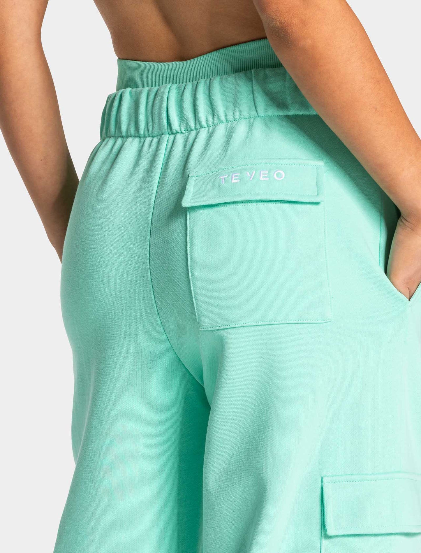 Lift Wide Leg Cargo Joggers ‘Mint’