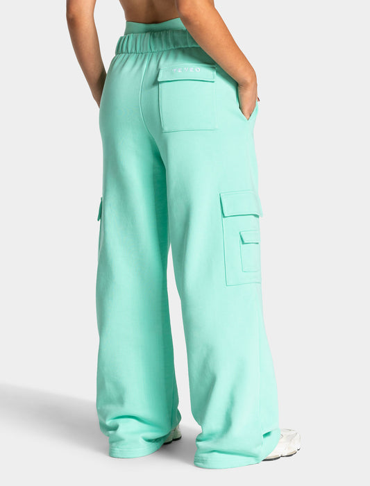 Lift Wide Leg Cargo Joggers ‘Mint’